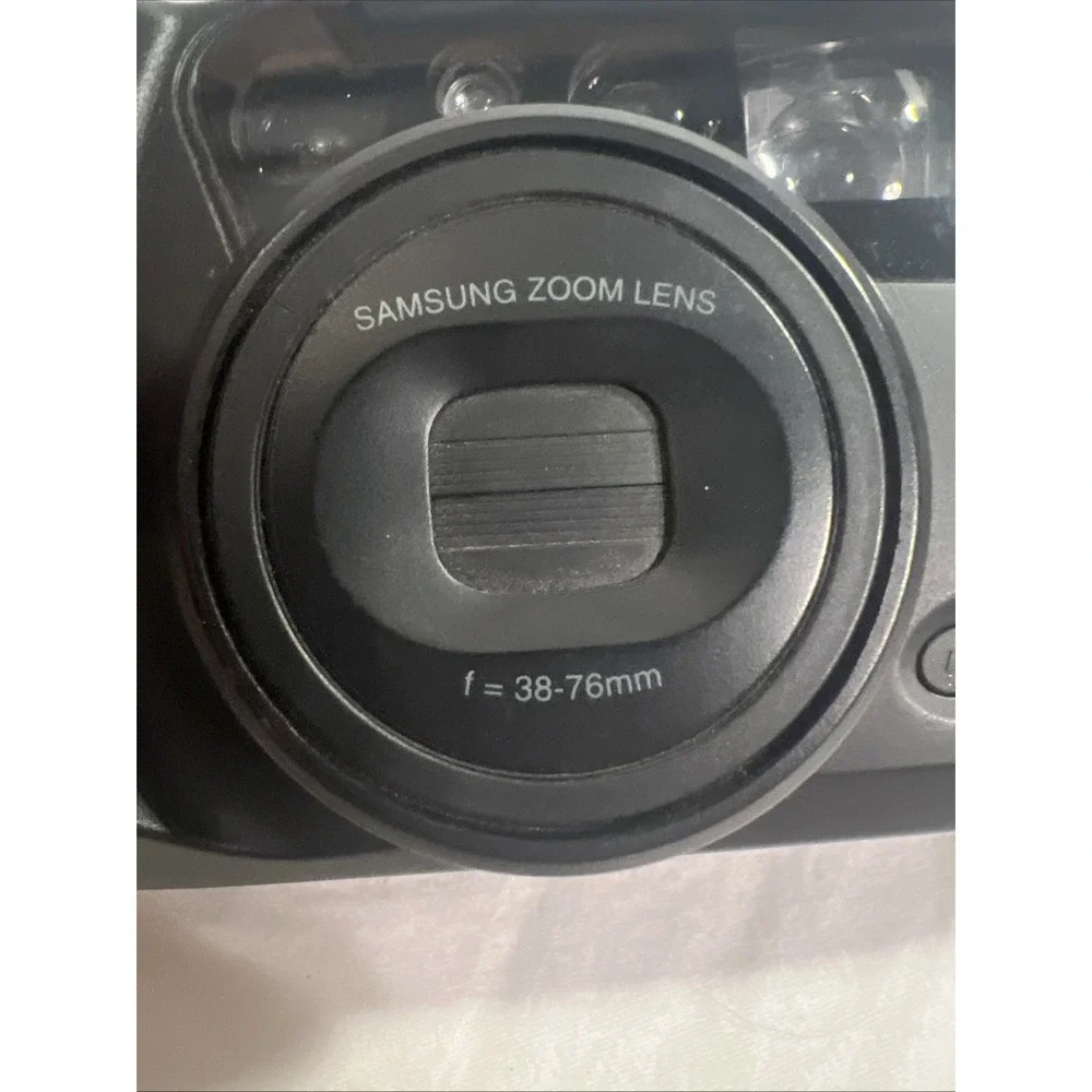 Samsung Maxima Zoom 760i 35mm Point & Shoot Film Camera, AF, Flash, W/ Bag